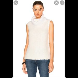 Rag and Bone Adele Sleeveless T-Neck Sweater Wool Sweater 💌 Size medium
